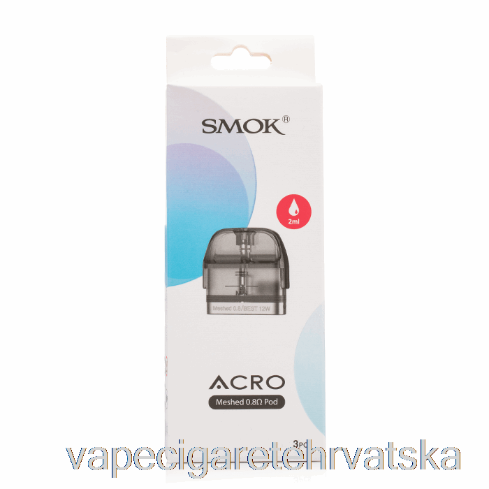 Vape Cigarete Smok Acro Zamjenske Kapsule 0.6ohm Dc Mtl Zavojnice